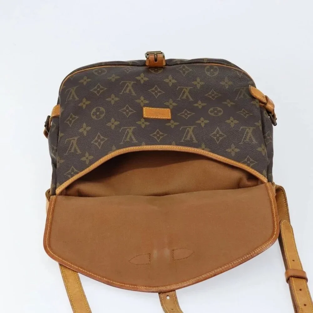 LOUIS VUITTON Monogram Saumur 30 Shoulder Bag M42256 LV Auth ka110 - Picture 14 of 16